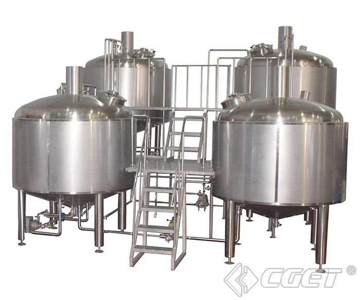 Mash Tank, Lauter Tank, Boiling Tank, Whirlpool Tank (100L, 200L, 300L, 500L, 10HL, 20HL, 30HL, 50HL)